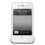 White Apple iPhone iOS icon