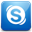 Skype blue-32