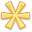 Asterisk Yellow icon