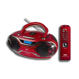 Red CD Player