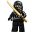 Lego Ninja Black 2-32
