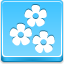 Flowers Blue icon