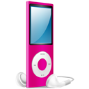 iPod Nano pink on-128