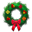 Holiday wreath festive-32