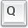 Key Q icon