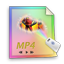 Mp4 files icon