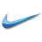 Nike blue logo-48