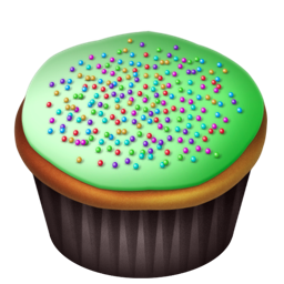 Cupcakes green-256