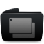 Folder black wallpapers icon