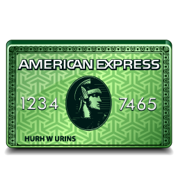American Express Green-256