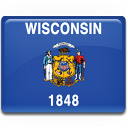 Wisconsin Flag-128