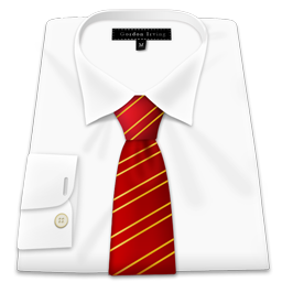 Man Shirt Red Tie