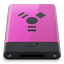 HDD Pink Firewire B icon