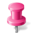 Map Marker Push Pin 2 Pink-48
