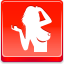 Sexy Girl Red icon