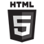 HTML5 Black icon