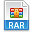 File Extension Rar icon