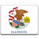 Illinois Flag-128