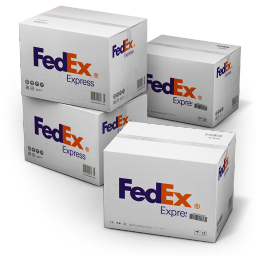 FedEx Shipping Box-256