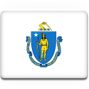 Massachusetts Flag-128