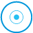 Disc blue icon