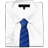 Shirt Blue Tie With Stripes-48