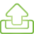 Outbox green icon