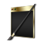 Theme Changer Black and Gold icon