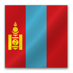 Mongolia flag-256