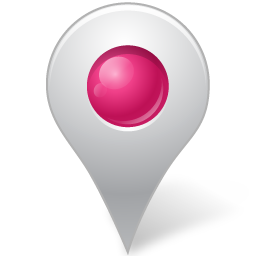 Map Marker Marker Inside Pink