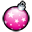 Christmas ball pink-32